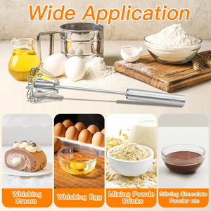 Stainless Steel Semi-Automatic Whisk BUY 1 GET 1 FREE