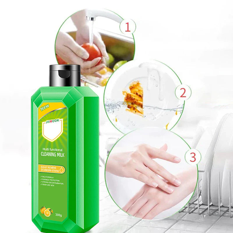 Powerful Multifunctional Concentrated Cleansing Lotion [ Lotion 5 PACK + 2 Brush & 1 Towel FREE LIMITED